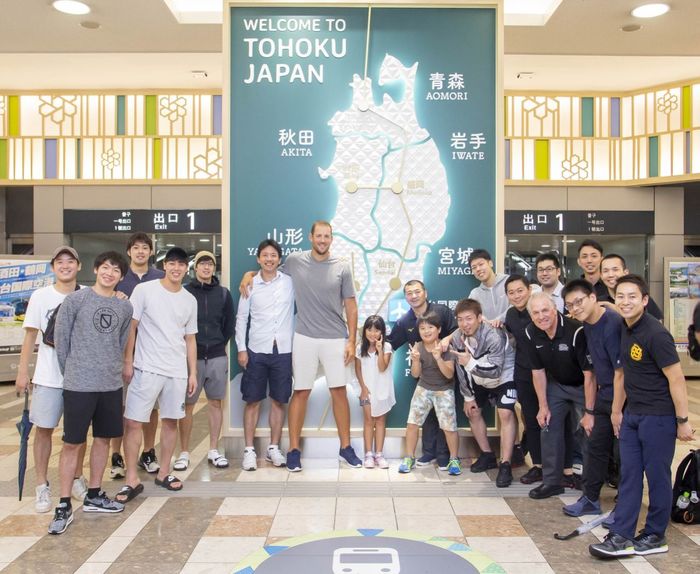 ダニエル・ミラー選手が仙台到着!ようこそダニー! 仙台89ERS