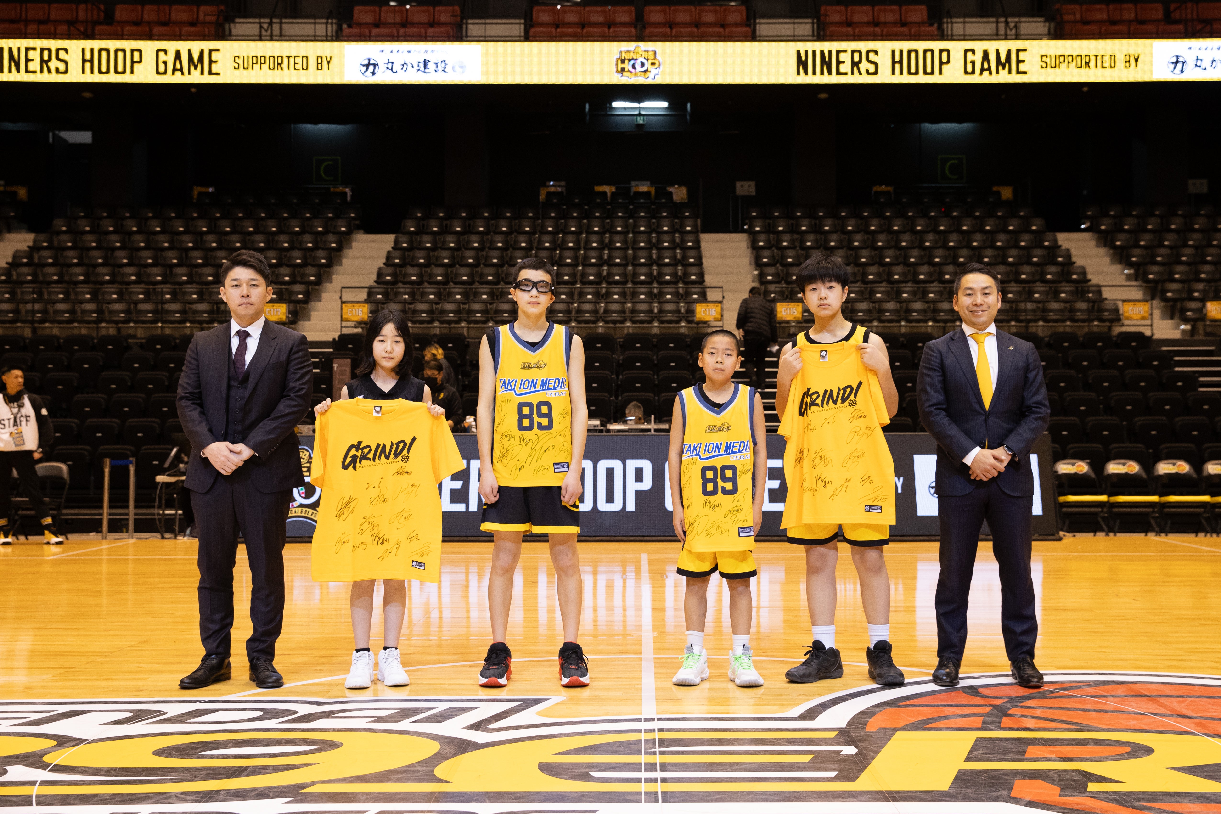 活動報告】「NINERS HOOP GAME supported by 丸か建設株式会社