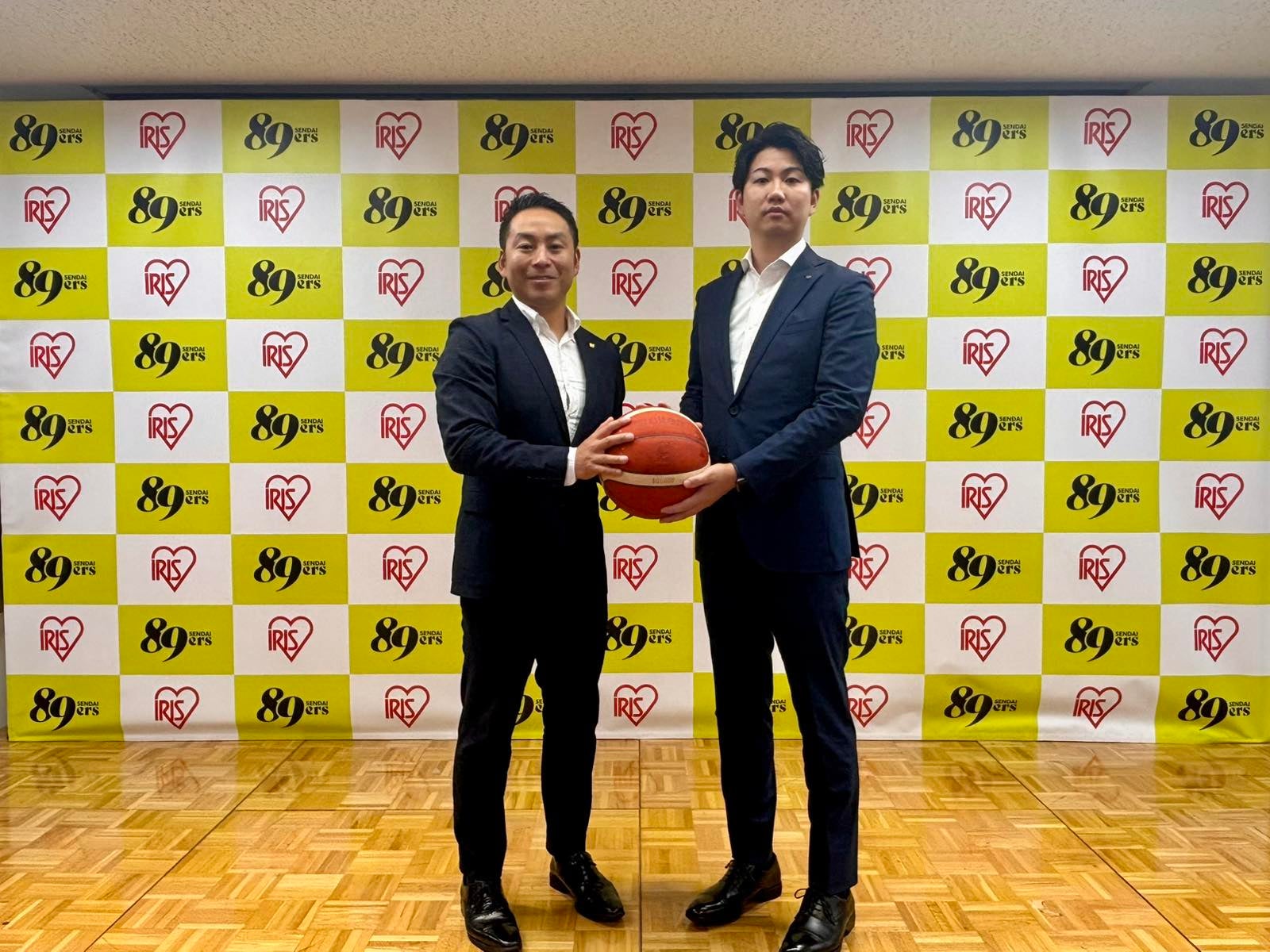 8/6(水)アイリスオーヤマ株式会社との2025-26シーズンスポンサー