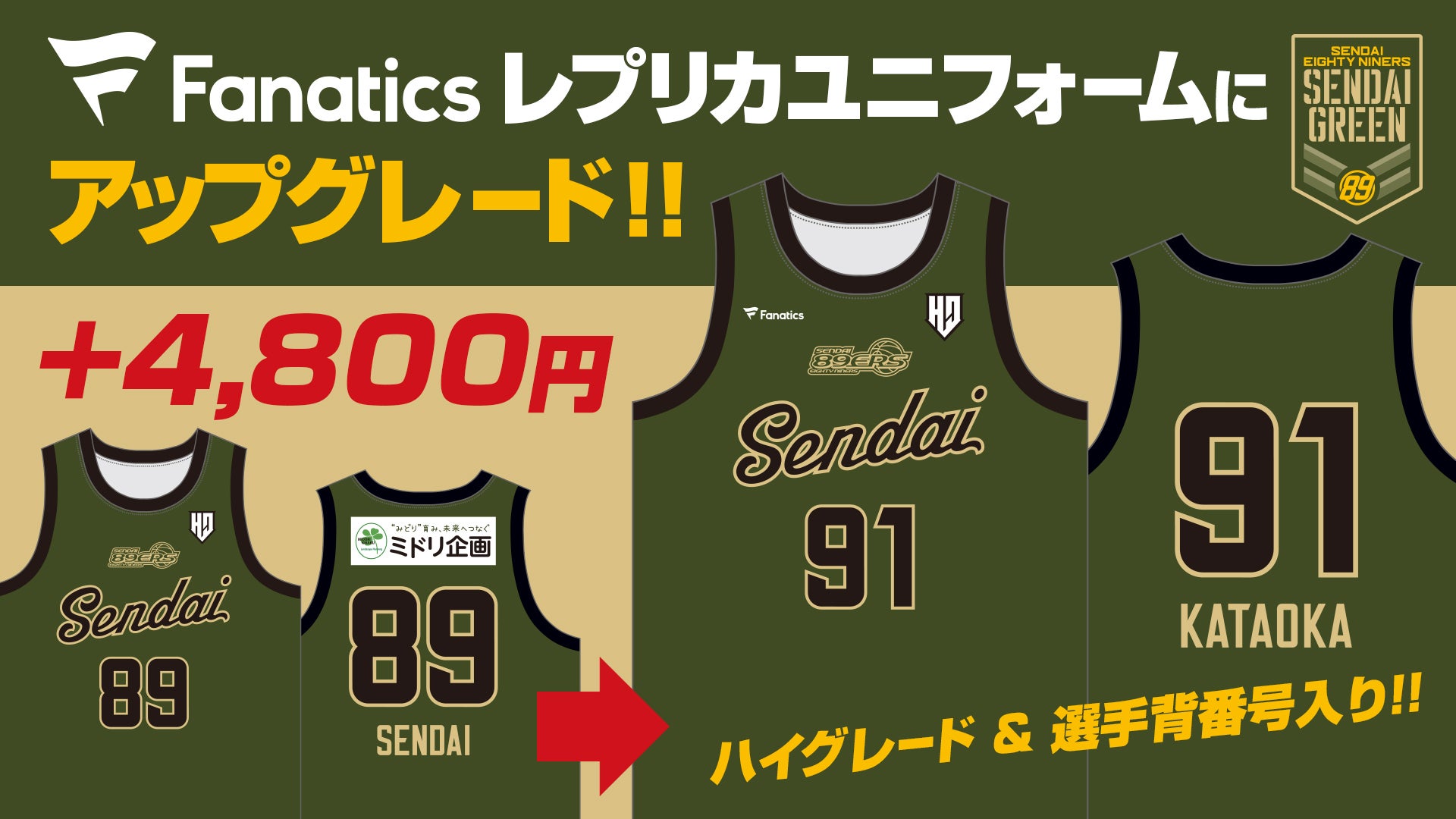 11 23 土 祝 東京z戦 Sendai Greenユニフォームをアップグレードしよう 仙台ers 11 23 土 祝 東京z戦 Sendai Greenユニフォームをアップグレードしよう 仙台ers