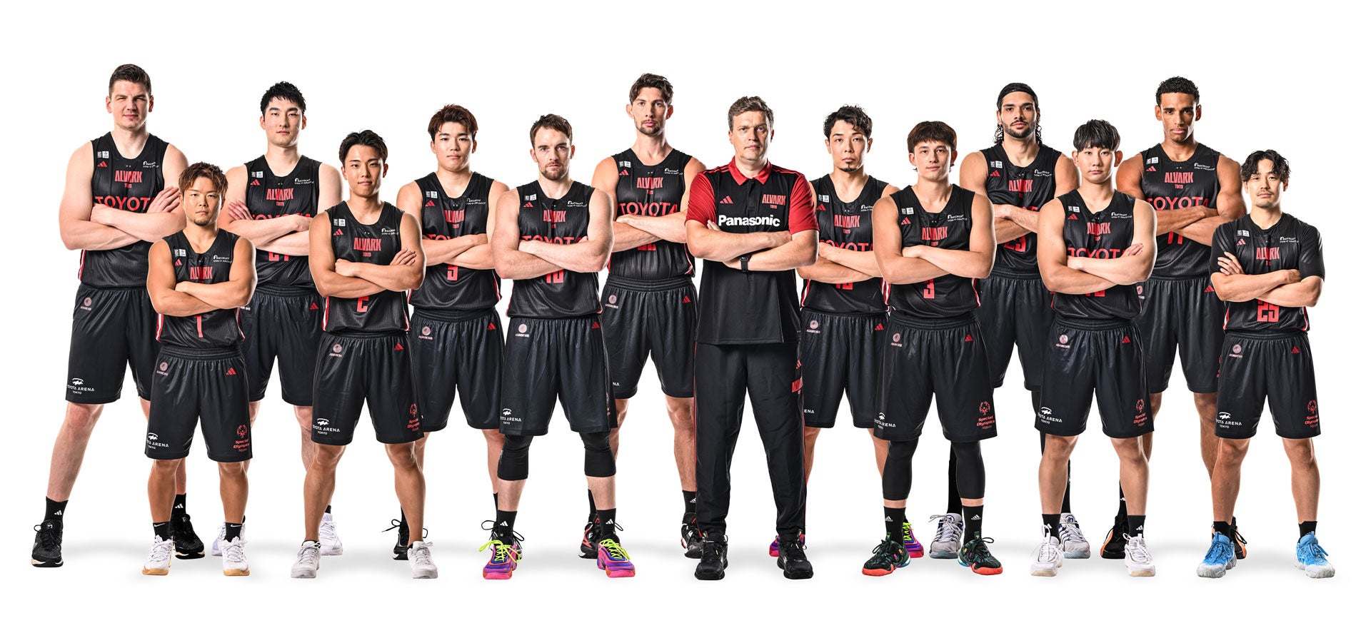 アウェイ選手集合写真
